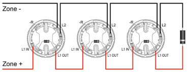 Infinity Detection Zone Wiring