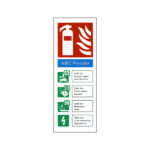 ABC Powder Fire Extinguisher Sign