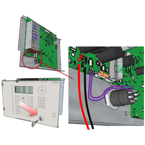 Advanced GOP-002 GO1 Access Enabled Key Switch Assembly