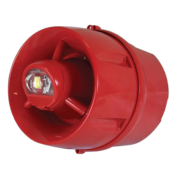 C-Tec CAST Weatherproof Hi-Output W-2.75-9 Wall VAD with Sounder