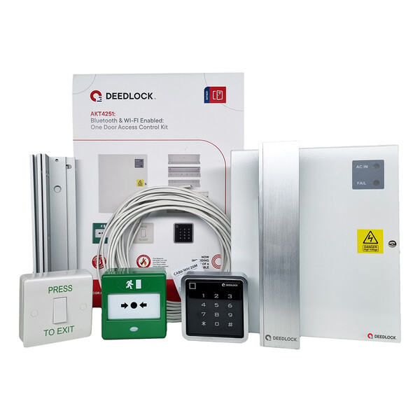 CQR Internal & External Door Access Kit with Bluetooth & WiFi