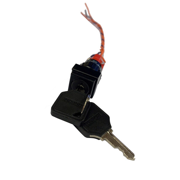 Controls Enable Keyswitch Assembly For Simplicity