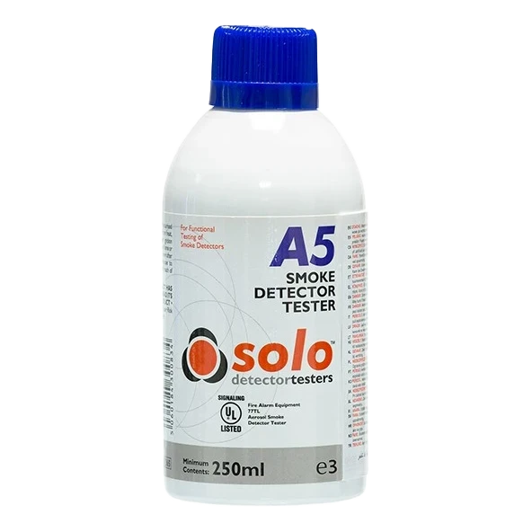 Solo A5 Smoke Detector Tester Aerosol 250ml (Flammable)