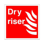 Dry Riser Sign