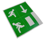 Emergency Light Legend Kit (4 x Stickers)