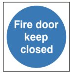 Fire Door Keep Closed Sign