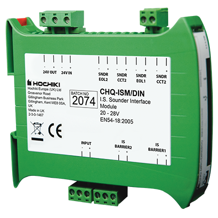 Hochiki ESP Intrinsically Safe Sounder Interface Module With DIN Rail Option - Image 2