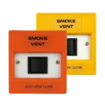 KAC W9203 | 3-Position Rocker Switch (1-0-2) | Double Pole Centre Off | AOV Smoke Vent Control
