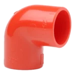 Red 25mm ABS Aspirating Pipe 90 Degree Elbow