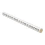 White 25mm ABS Aspirating Pipe 3 Metre Length