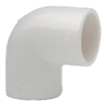 White 25mm ABS Aspirating Pipe 90 Degree Elbow