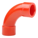Red 27mm (3/4″) ABS Aspirating Pipe 90 Degree Bend