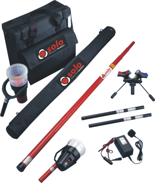 Solo 822 Smoke & Cordless Heat Detector Test Set (6 Metres)