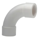 White 25mm ABS Aspirating Pipe 90 Degree Bend