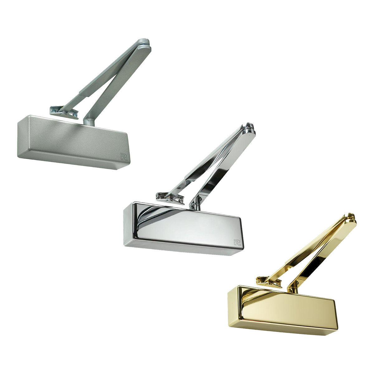 Rutland TS.3204 Combined Door Closer with Flat Bar Armset