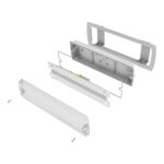 CQR Bulkhead Plus Optional Recess Kit