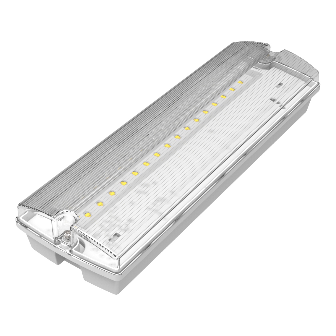 CQR LED Emergency Self Test Bulkhead Plus