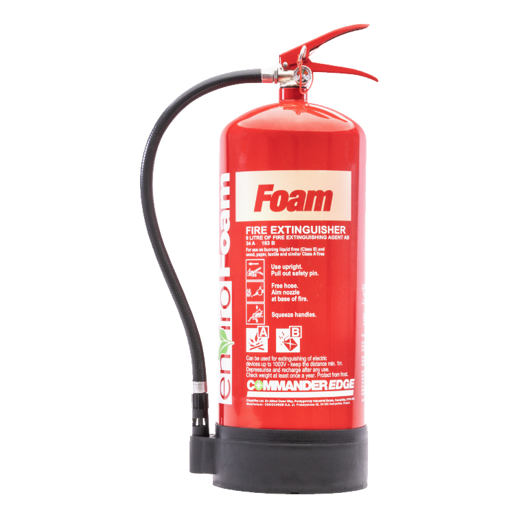 CommanderEDGE 9 Litre Fluorine Free Foam Extinguisher