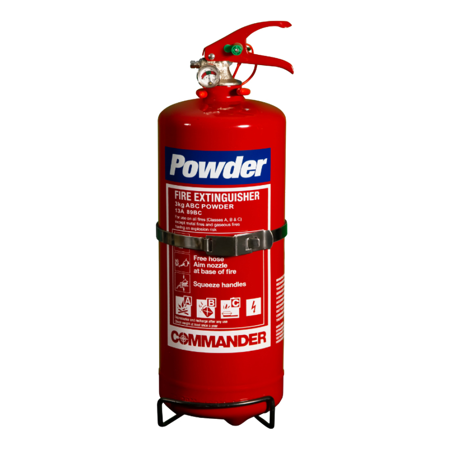 Commander 3kg Powder Extinguisher