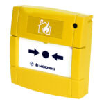 Hochiki ESP Addressable Yellow Manual Call Point with SCI