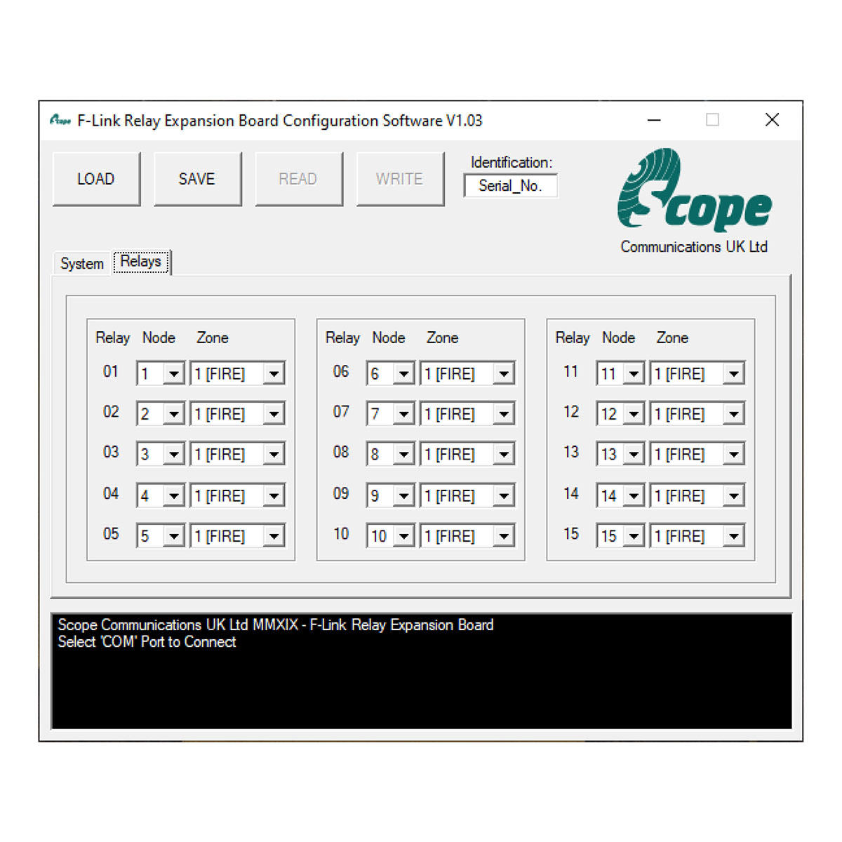 Scope F-Link 4 Relay Expansion Programming Kit