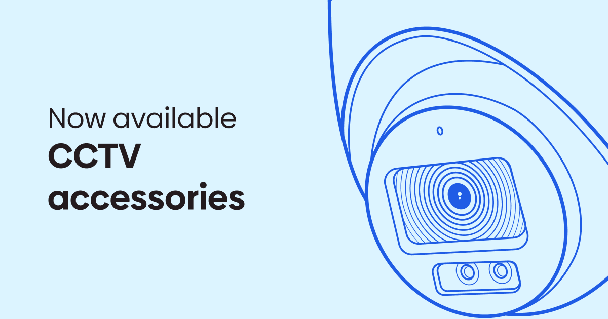 CCTV accessories now available