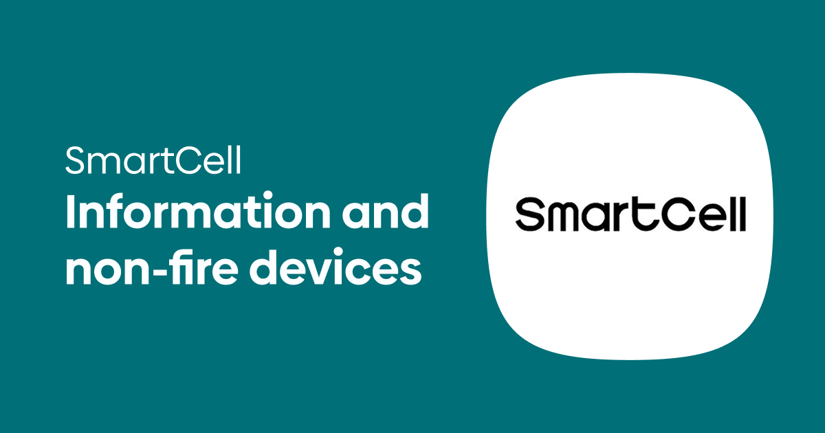 SmartCell logo for non-fire devices