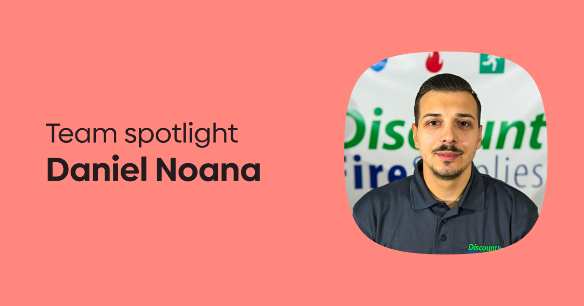 Team spotlight interview with Daniel