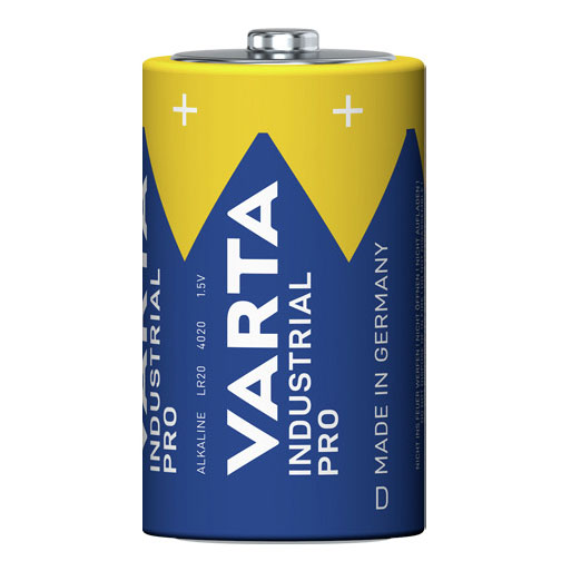 Varta Industrial Pro D Alkaline Battery
