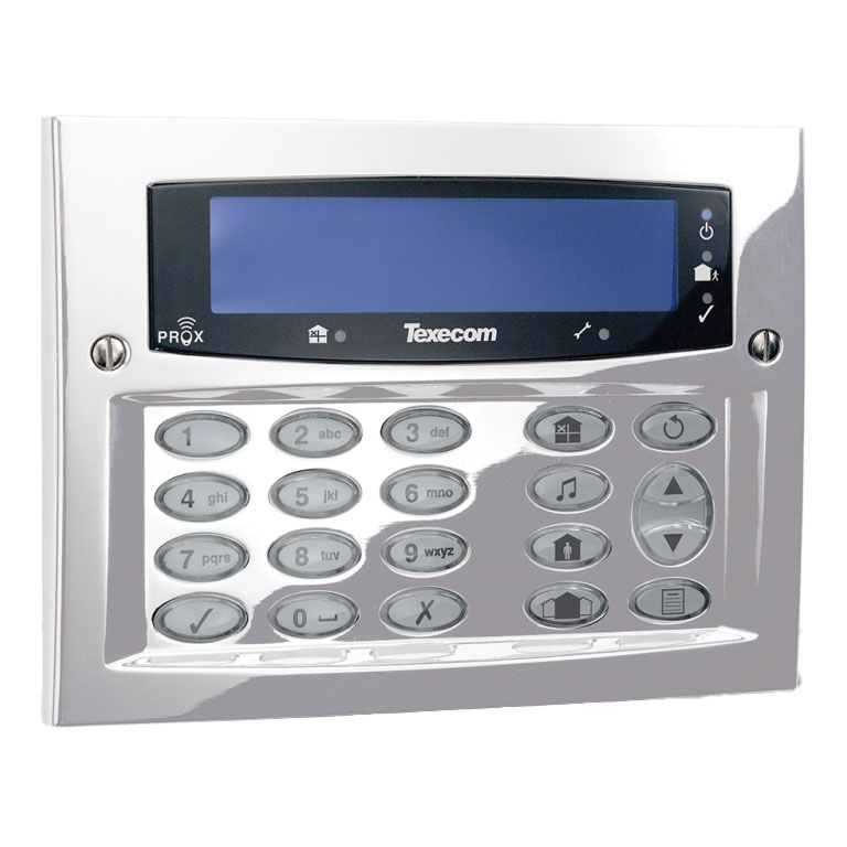 Texecom Premier Elite Diamond White FMK/SMK Proximity Keypad