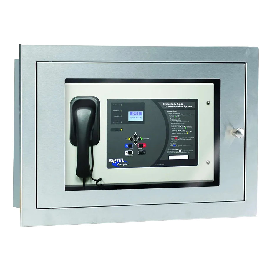 SigTEL Glazed Stainless Steel Enclosure