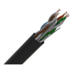 CQR Professional CAT6 PE Cable 305m Box in Black