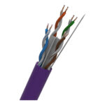 CQR Professional CAT6 LSZH Cable 305m Box in Purple