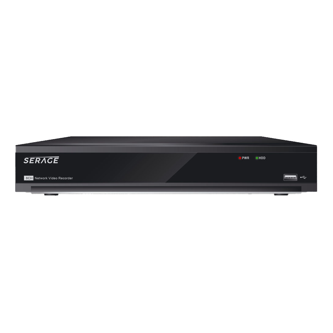 Serage 8 Channel PoE 4K NVR