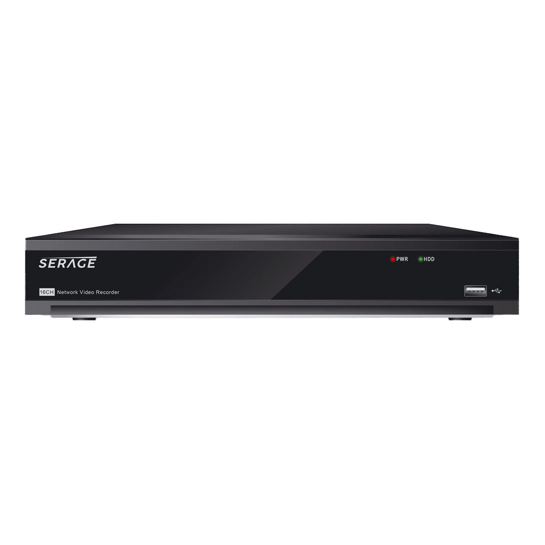 Serage 16 Channel PoE 4K NVR