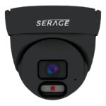 Serage IP 4MP 2.8mm Night Light Turret Camera in Black