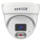 Serage IP 4MP 2.8mm Night Light Turret Camera in White