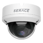 Serage IP 5MP 2.8mm Night Light AI Vandal Dome Camera in White
