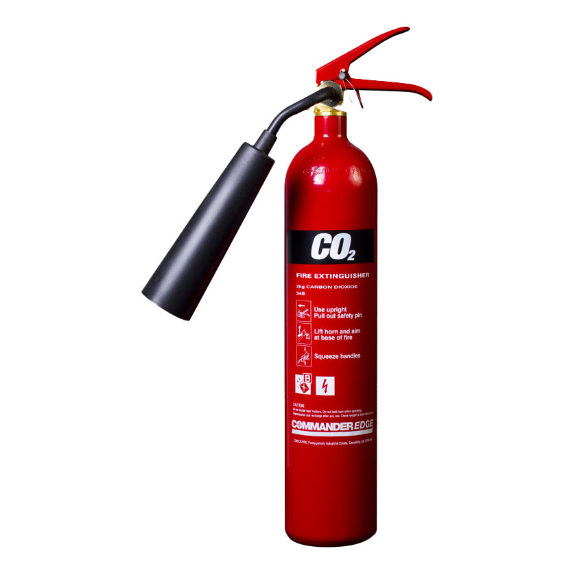 CommanderEDGE 2kg CO2 Fire Extinguisher