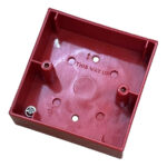 SMS SenTRI Manual Call Point Back Box, Red, Pack of 10
