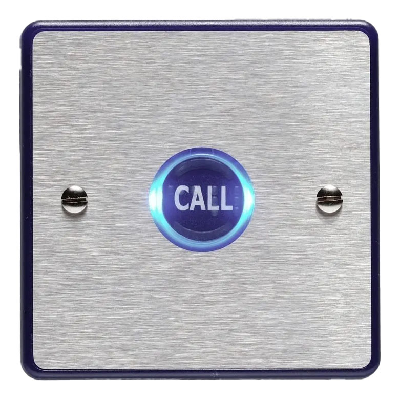 Lexicomm AssistCall Call Plate in Stainless Steel