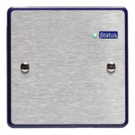 Lexicomm AssistCall Switch Interface Plate in Stainless Steel
