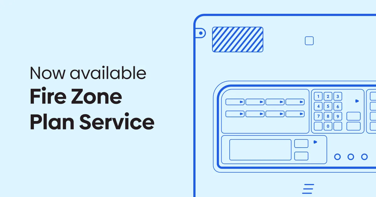 Fire Zone Plan service from Huvo