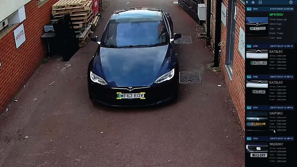 Serage ANPR
