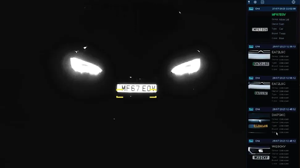 Serage ANPR system