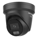 Hikvision 4MP 2.8mm Smart Hybrid Light with ColorVu Fixed Turret Network Camera in Black