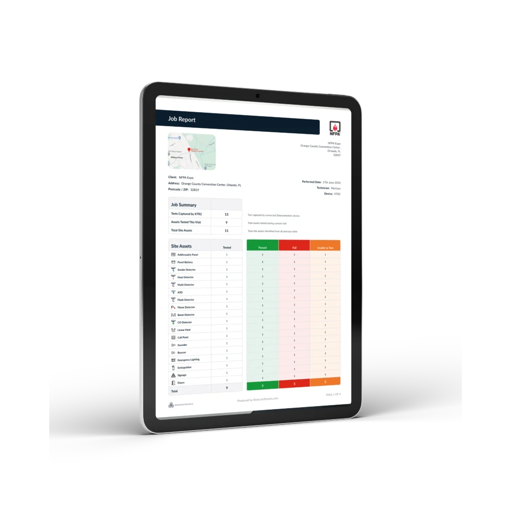 Job Report_Tablet View