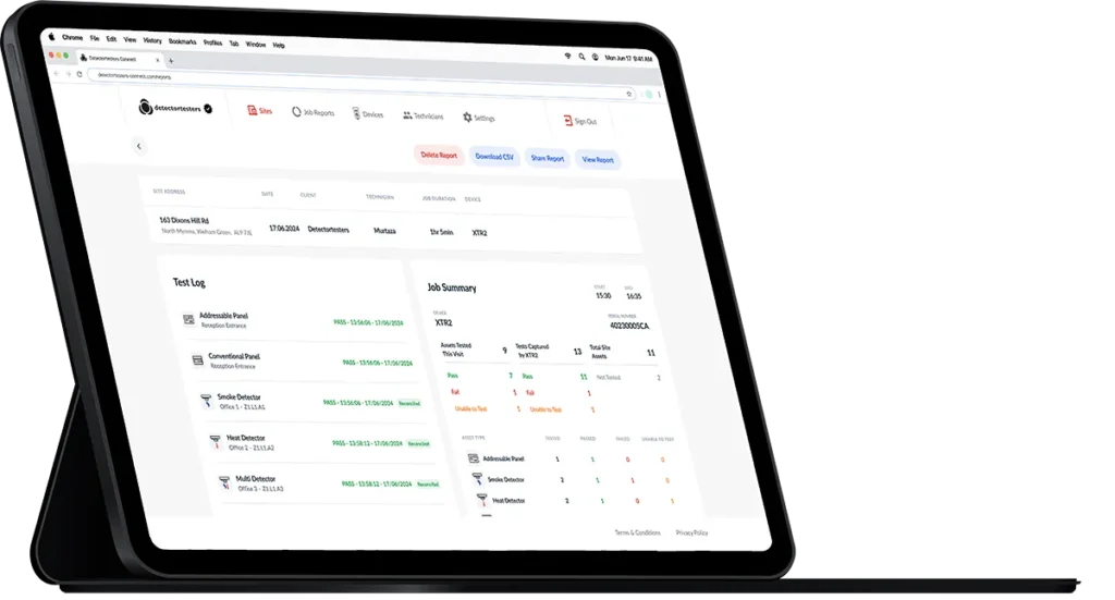 Service Manager Portal_Tablet