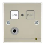 Quantec Addressable Call Point, Button Reset with Remote Socket
