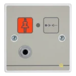Quantec Addressable Call Point, Button Reset with Iconised Label & Remote Socket